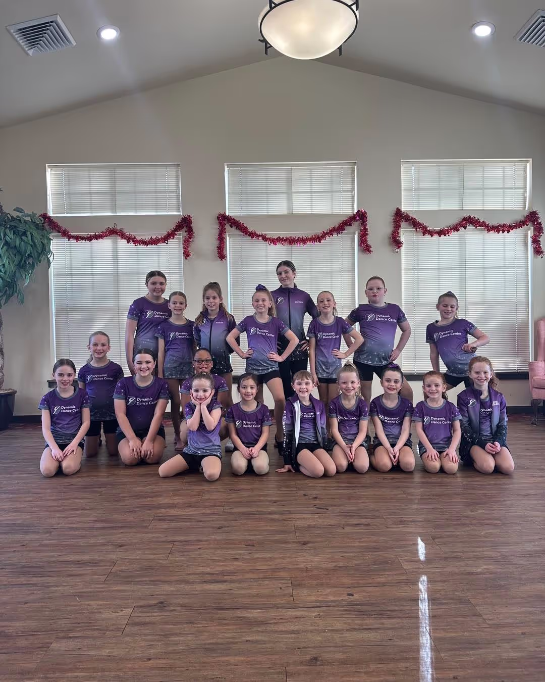 Dynamic Dance Center students in the studio